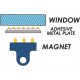 Magneetsetje als vervanging voor zuignap Magneetsetje als vervanging voor zuignap