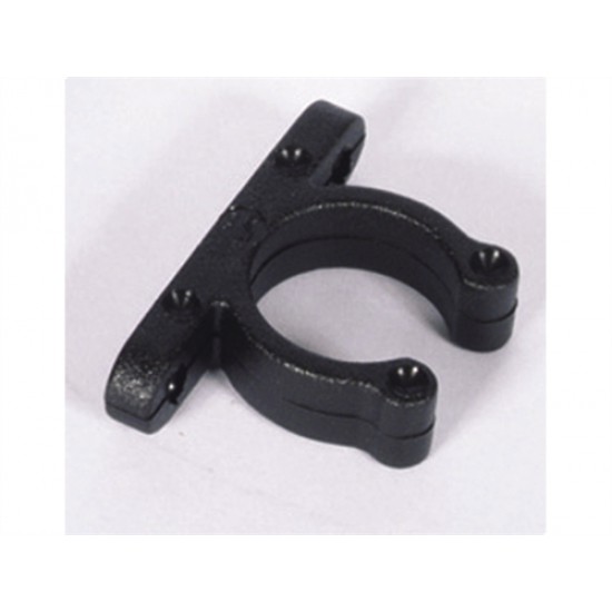 Kunststof Clips, diameter 30mm, zwart