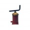 Vetpers 0.5L breed met voetplaat