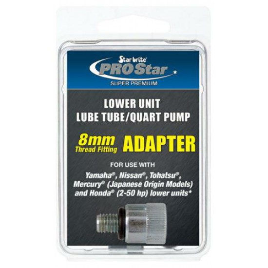 Adapter voor Staartstukaansluitingen 8mm nvt Adapter voor Staartstukaansluitingen 8mm nvt