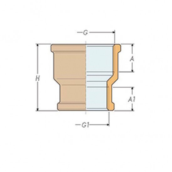 Guidi Verloopsok 1 x3-4
