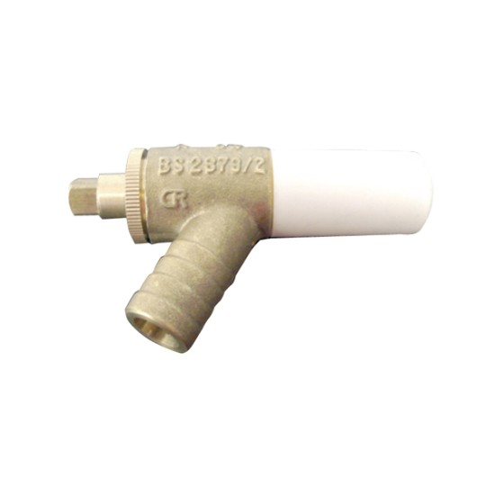 HEP2O Messing Stangaftapper 15 mm