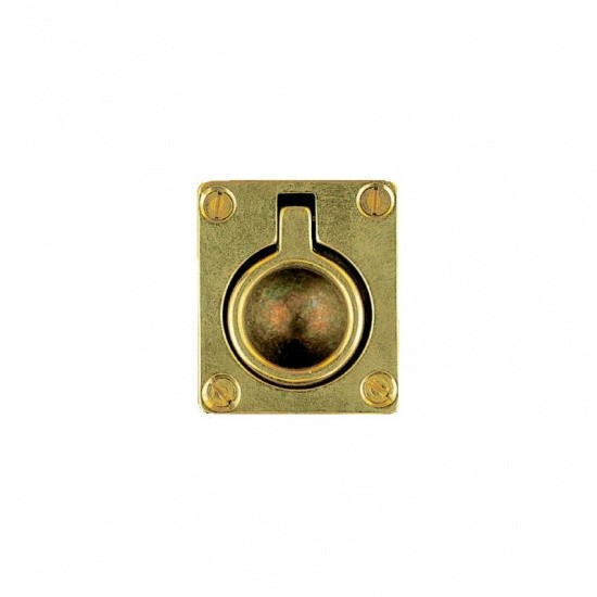 Luikring 45x39mm, messing Luikring 45x39mm, messing