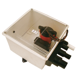 Johnson Pump douche-afvoerset multiport, 12V-3,4A, 72l-min