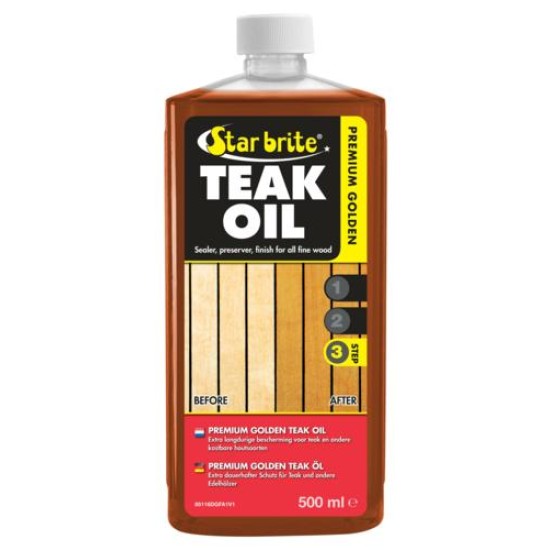 Premium Golden Teak Oil 500 ml Premium Golden Teak Oil 500 ml
