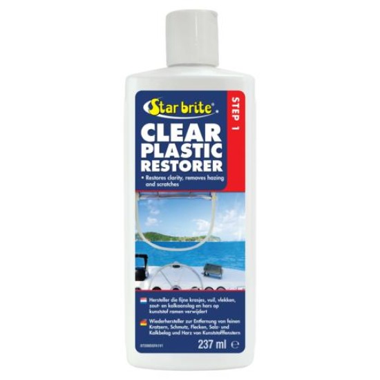 Clear Plastic Restorer - Step 1 237 ml Clear Plastic Restorer - Step 1 237 ml