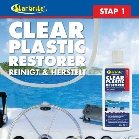 Clear Plastic Restorer - Step 1 237 ml Clear Plastic Restorer - Step 1 237 ml