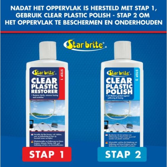 Clear Plastic Restorer - Step 1 237 ml Clear Plastic Restorer - Step 1 237 ml