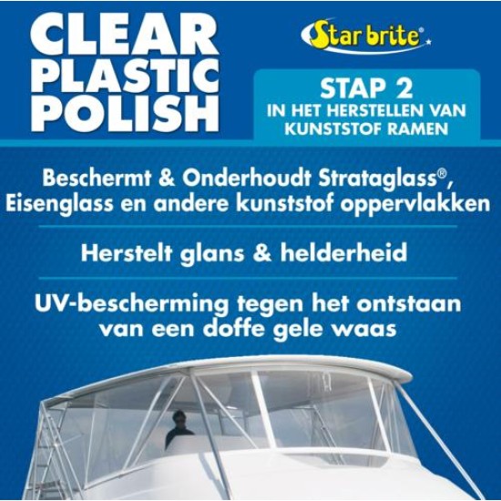 Clear Plastic Polish - Step 2 237 ml Clear Plastic Polish - Step 2 237 ml