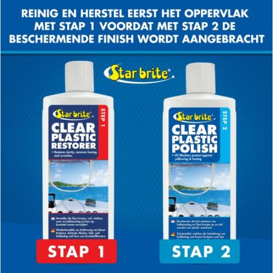 Clear Plastic Polish - Step 2 237 ml Clear Plastic Polish - Step 2 237 ml