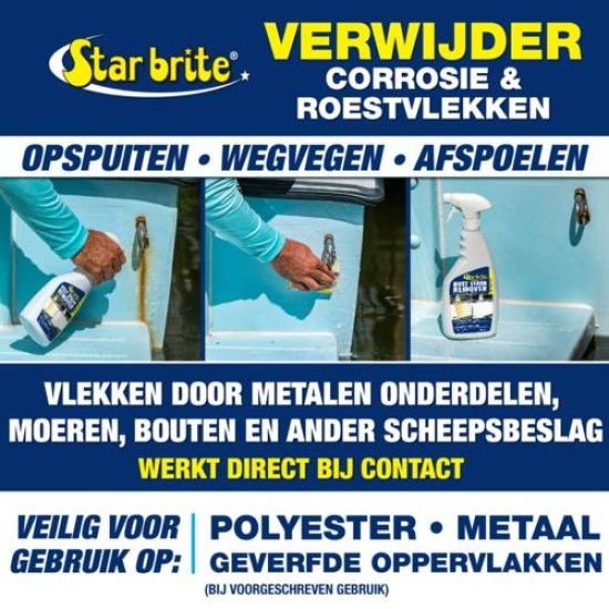Roestvlekken Verwijderaar 650 ml Roestvlekken Verwijderaar 650 ml
