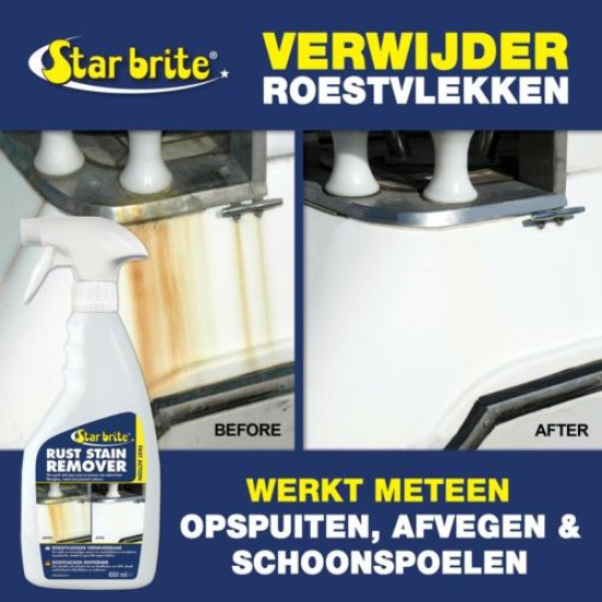 Roestvlekken Verwijderaar 650 ml Roestvlekken Verwijderaar 650 ml