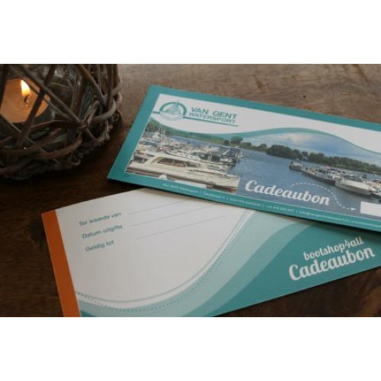 Cadeaubon ter waarde van twintig euro