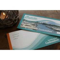 Cadeaubon ter waarde van vijftig euro