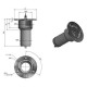 Basis dekvuldop 1 1-2  38 mm. CE gekeurd Basis dekvuldop 1 1-2  38 mm. CE gekeurd