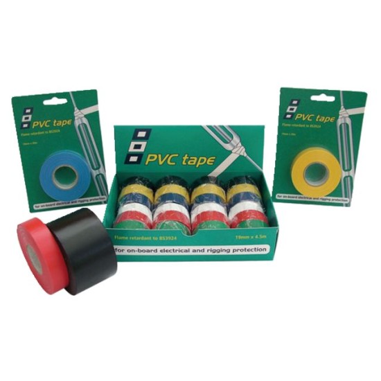 PVC tape groen 19mm 20m PVC tape groen 19mm 20m