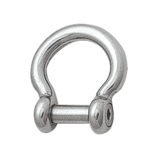 Harpsluiting rvs met binnenzeskant pin 8mm