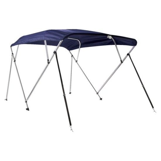 Biminitop deluxe 4 boog 240x231-243x137cm navy blue  Biminitop deluxe 4 boog 240x231-243x137cm navy blue