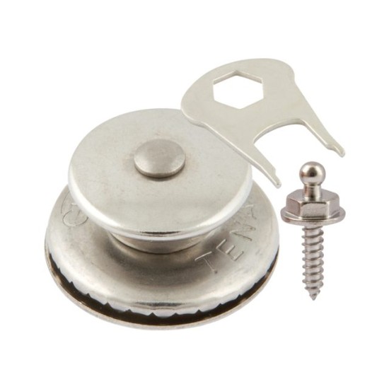 Tenax drukknopen met plaatschroef (2st)