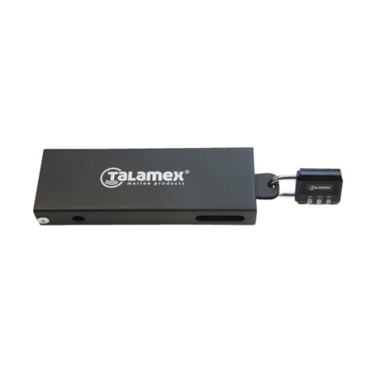 Beugelslot zwart incl. cijferslot