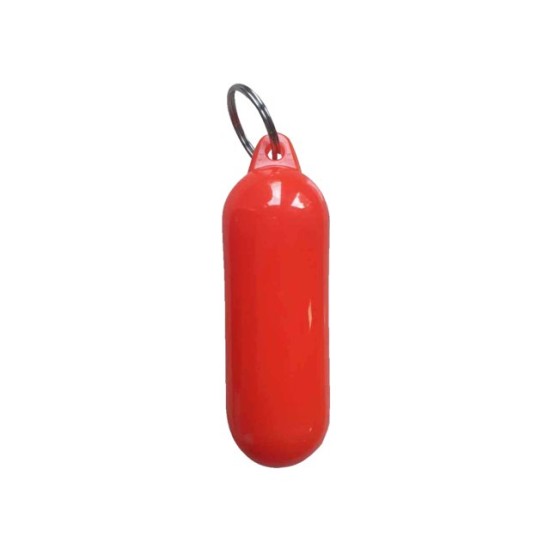Sleutelhanger drop groot oranje Sleutelhanger drop groot oranje