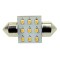 Ledlamp led9 festoon 10-30V 31mm 2700k