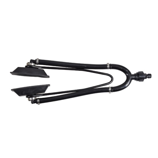 Motor flusher deluxe dubbelwerkend