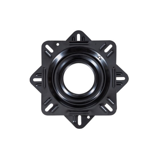 Draaiplateau zonder lock gecoat zwart Draaiplateau zonder lock gecoat zwart