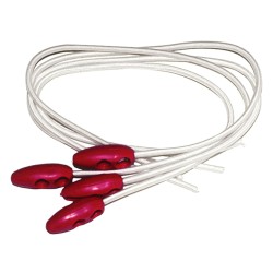 Zeilbinders met klem 75cm  (4st per blister) Zeilbinders met klem 75cm  (4st per blister)