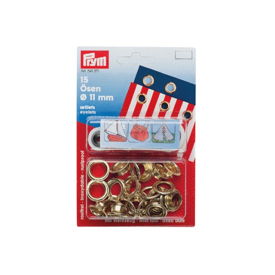 541371 zeilkousen 11mm (15st)