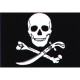 Piraten vlag 30x45