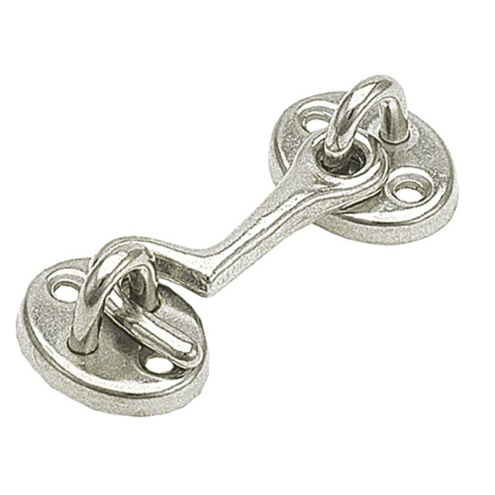 Kajuithaak 2 messing verchroomd 62mm Kajuithaak 2 messing verchroomd 62mm