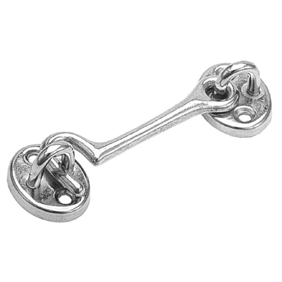 Kajuithaak 3 messing verchroomd 76mm Kajuithaak 3 messing verchroomd 76mm