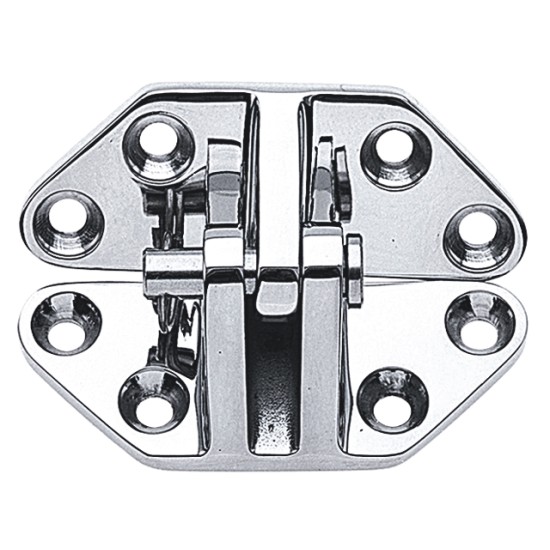 Luikscharnier hoek rvs 67x73mm