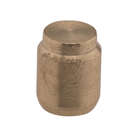 Eindstop messing voor 8mm knelkoppeling Eindstop messing voor 8mm knelkoppeling