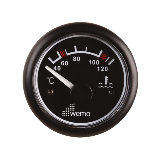 Watertemperatuur zwart