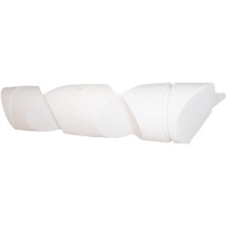 Steigerfender groot hoek 100x19x19cm wit Steigerfender groot hoek 100x19x19cm wit
