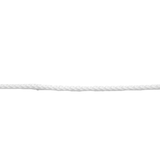 Vlaggenlijn 8mm 10m wit