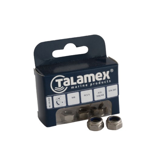 Zelfborgende moer M6 (10) Zelfborgende moer M6 (10)