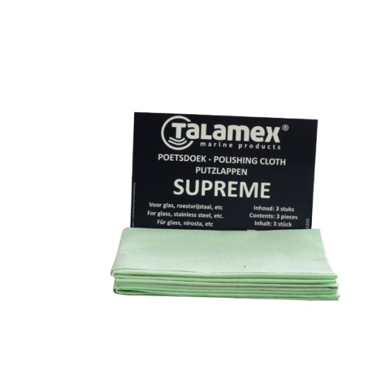 Poetsdoek supreme 40x34cm (3st) Poetsdoek supreme 40x34cm (3st)