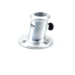 Vlaggestokhouder schuin aluminium 16mm