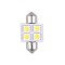Ledlamp led4 festoon 10-30V 31mm