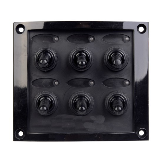 Schakelpaneel 6 zekeringen