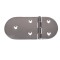 Scharnier rvs 145.8x65mm 180