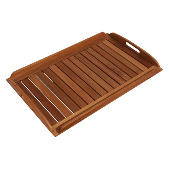 Dienblad teak open 58x38cm Dienblad teak open 58x38cm