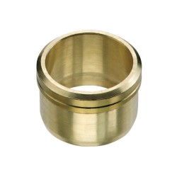 Knelring messing met duitse borst 8mm (2 stuks)