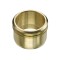 Knelring messing met duitse borst 8mm (2 stuks)