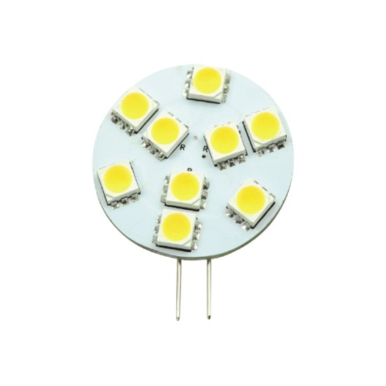 Ledlamp led9 10-30V G4-side dimbaar