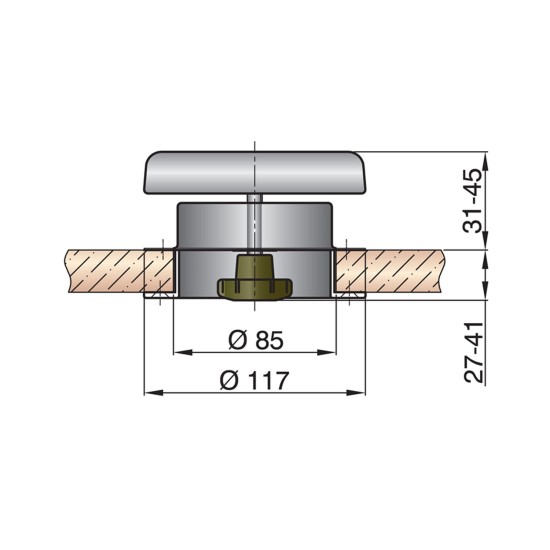 Paddestoelventilator