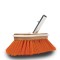 Borstel medium 24 cm oranje